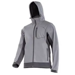 Veste Softshell Avec Capuche, Gris 2XL Lahti Pro LPKS22XL